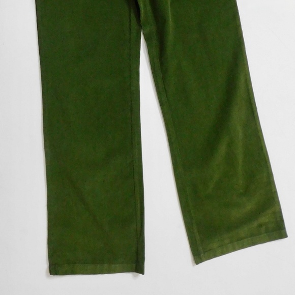 NWT!! WEWOREWHAT Elastic Back Corduroy Pants Basil Green Preppy Academia X-Small - Picture 6 of 16